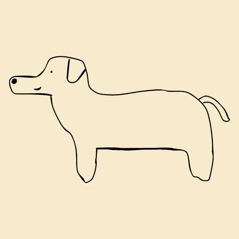 Drawn Dog