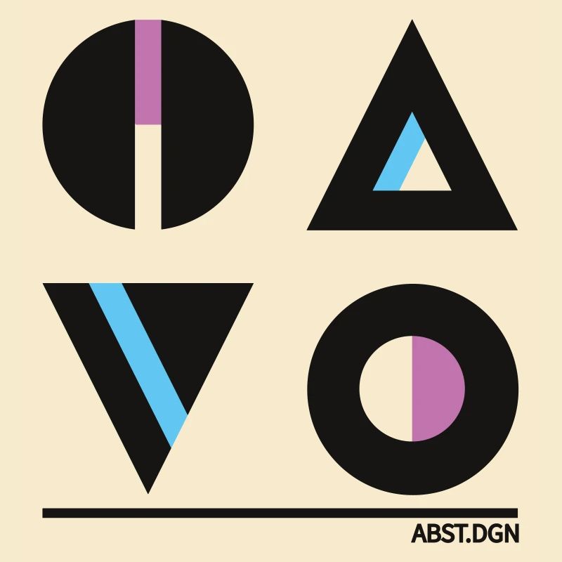 Conception géométrique abstraite - Mode élégante