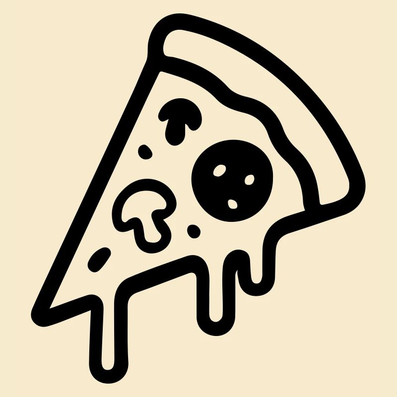 Icône de tranche de pizza