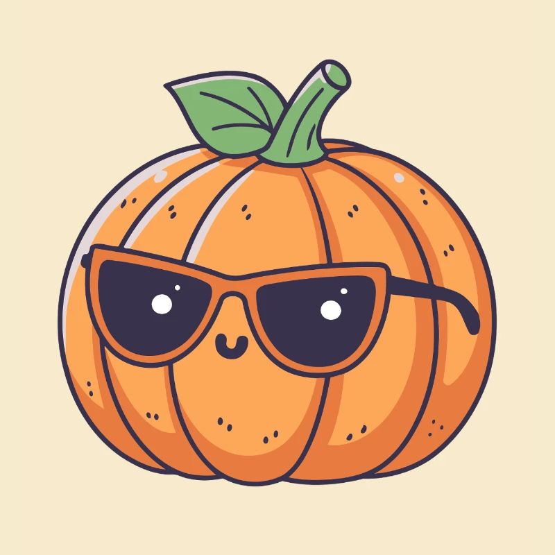 Pumpkin chic eyeglasses