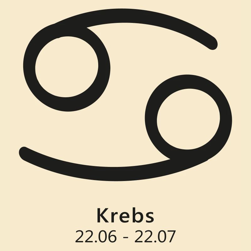 Krebs Crab Sternzeichen Symbol Kosmos