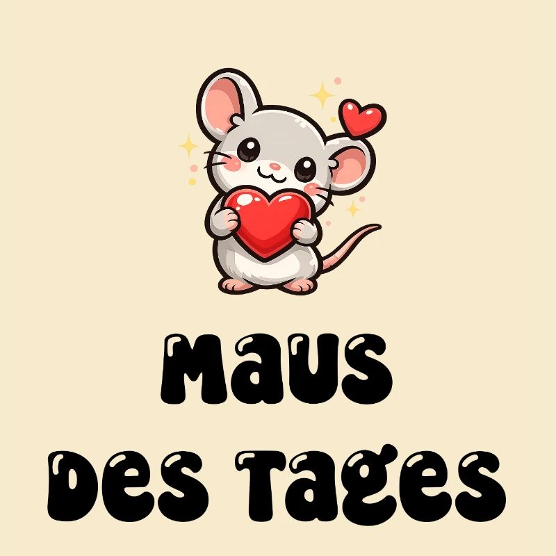 Maus mit Herz