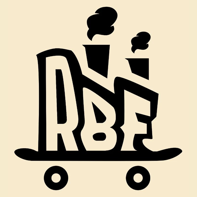Roller Board Factory Logo Black