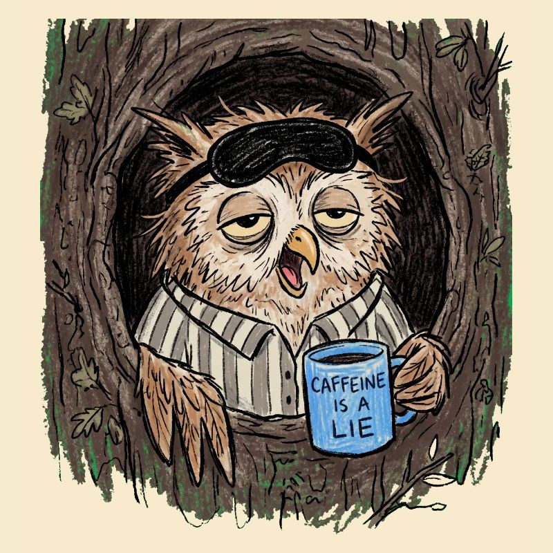 La caféine est un Lie Eule Coffee