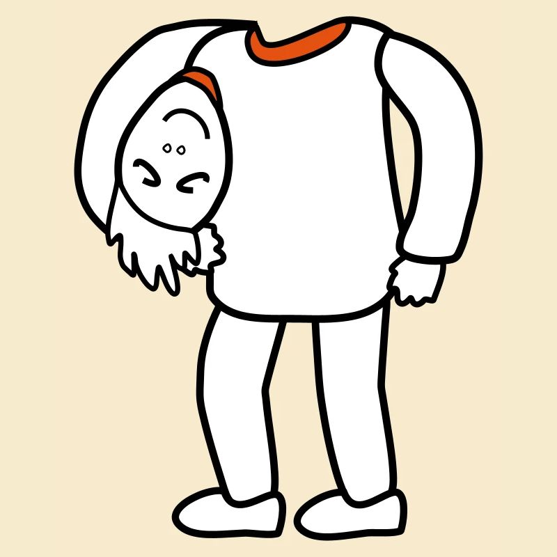 Kopf unterm Arm