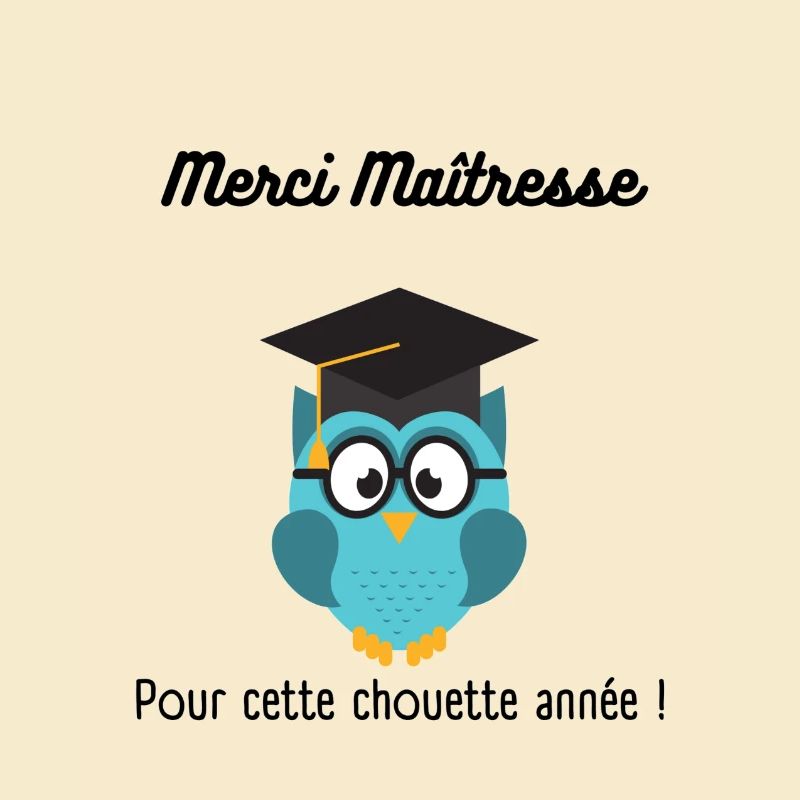 Cadeau merci maîtresse