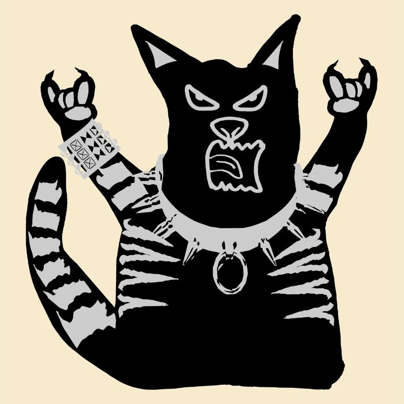 Collier clouté de chat