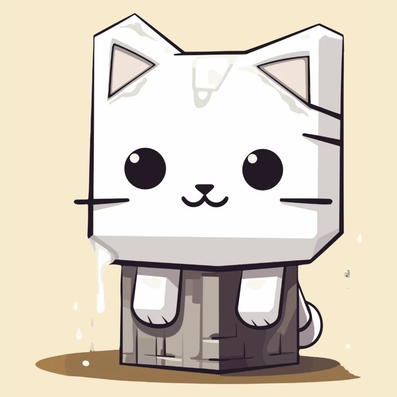 verträumte Marshmello Kitty "Sticky"