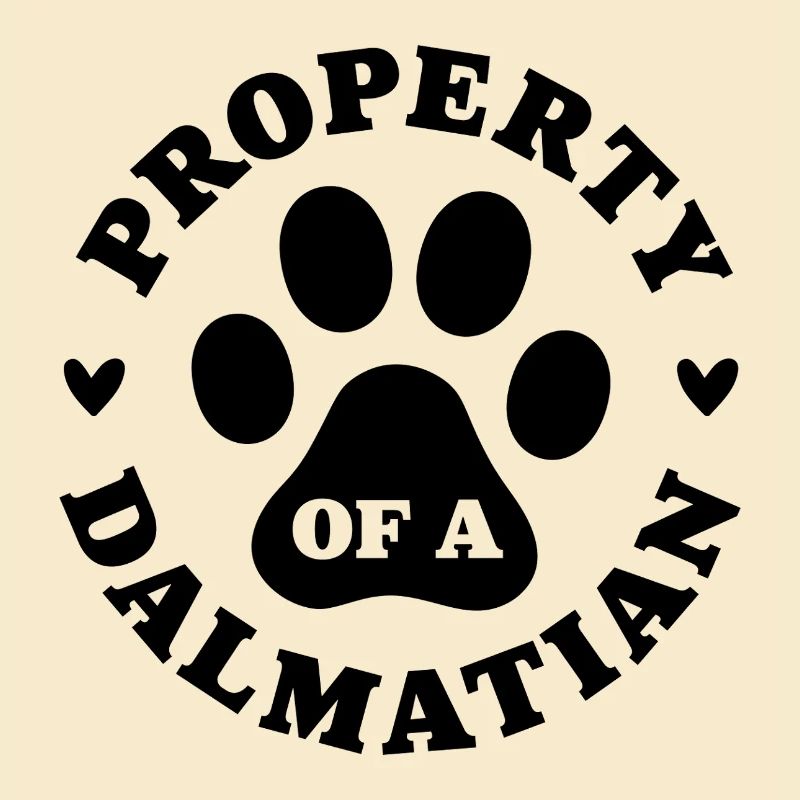 Eigentum eines Dalmatiners
