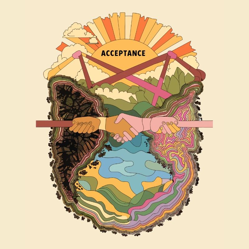 Acceptance and Unity - Embracing Diversity Artwork