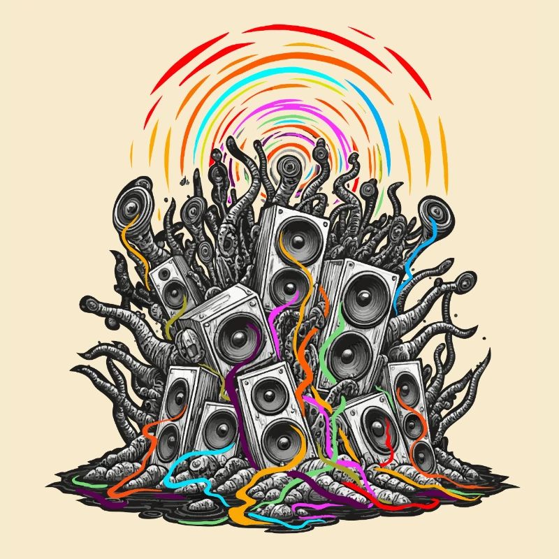 Psychedelic speaker