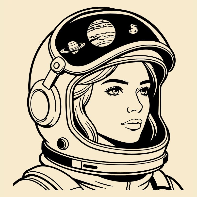 Femme de l’espace