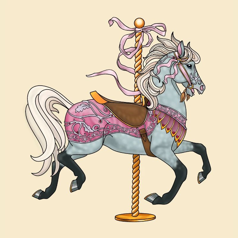 Karussellpferd