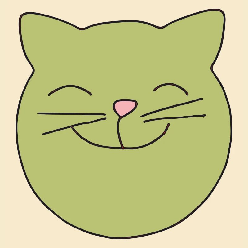 Cat's head green