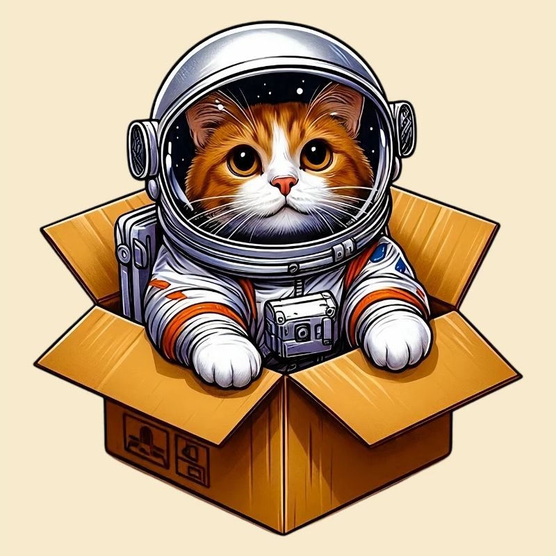 Chat astronaute