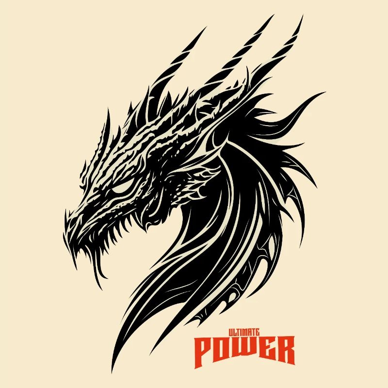 Dragon Head Contrast Pattern