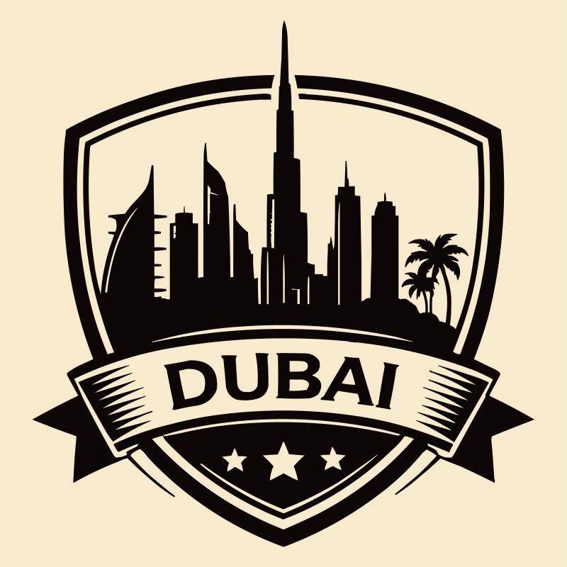 Bouclier de la Skyline de Dubaï