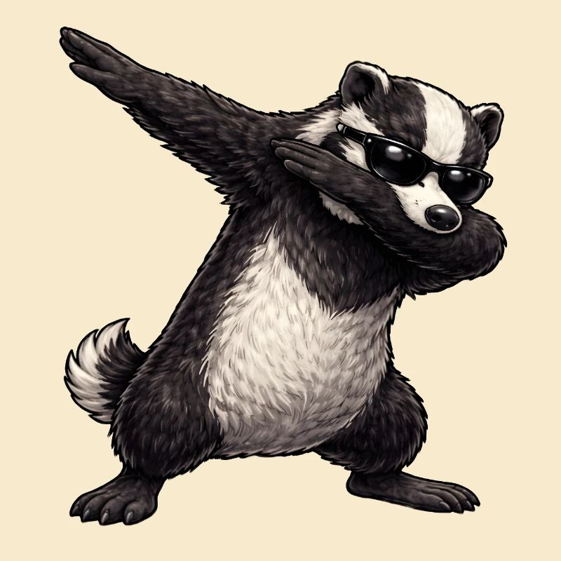 Dabbing Dachs