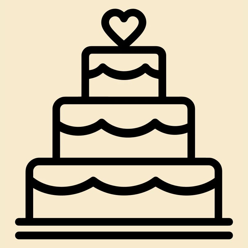 gâteau de mariage