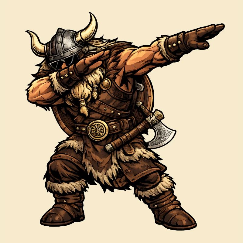 Dabbing Wikinger