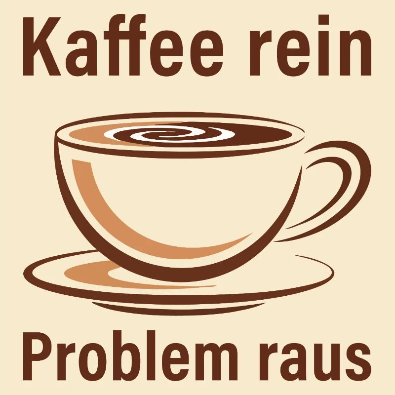 Kaffee rein, Problem raus
