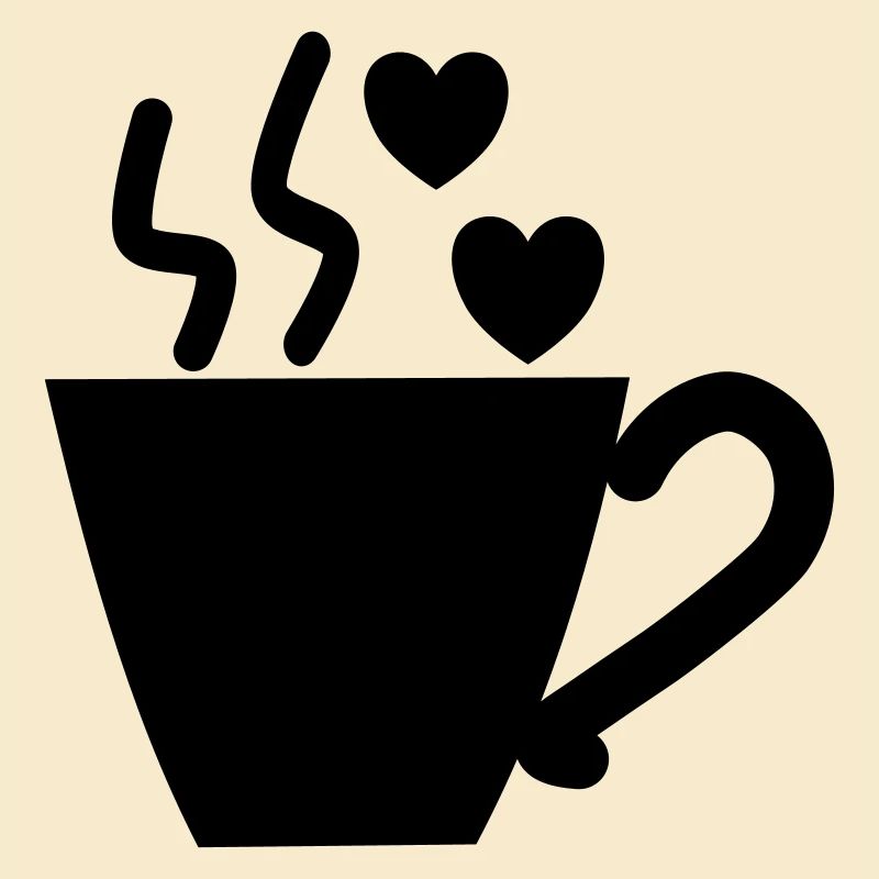 I love Coffee - Kaffeetasse - Kaffee