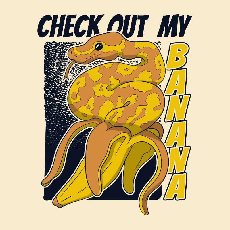 Découvrez ma boule de banane Python Snake Banana