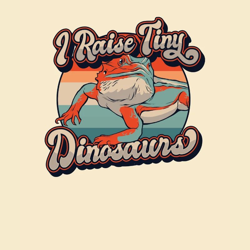 I Raise Tiny Dinosaurs Pogona Lizard Pet Bearded