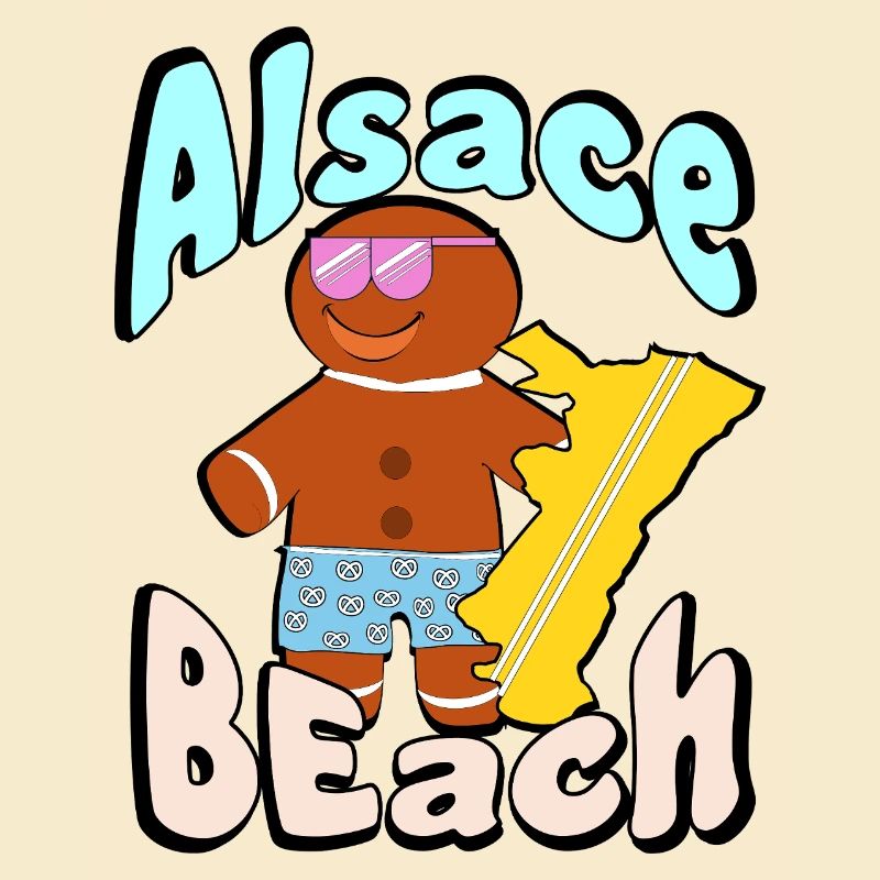 Der Strand des Elsass