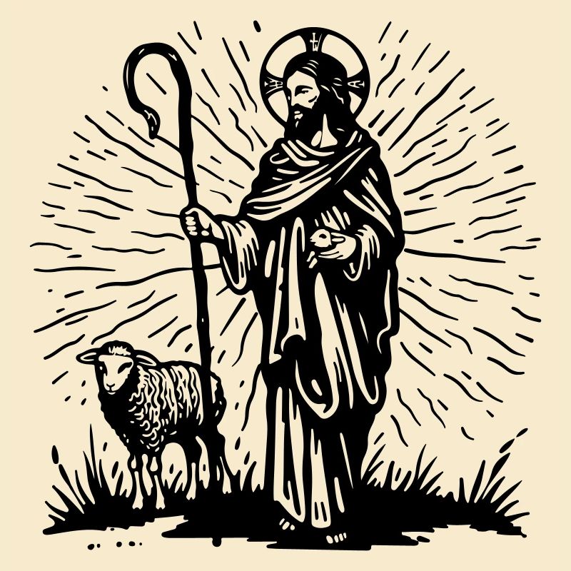 Good Shepherd Illustration
