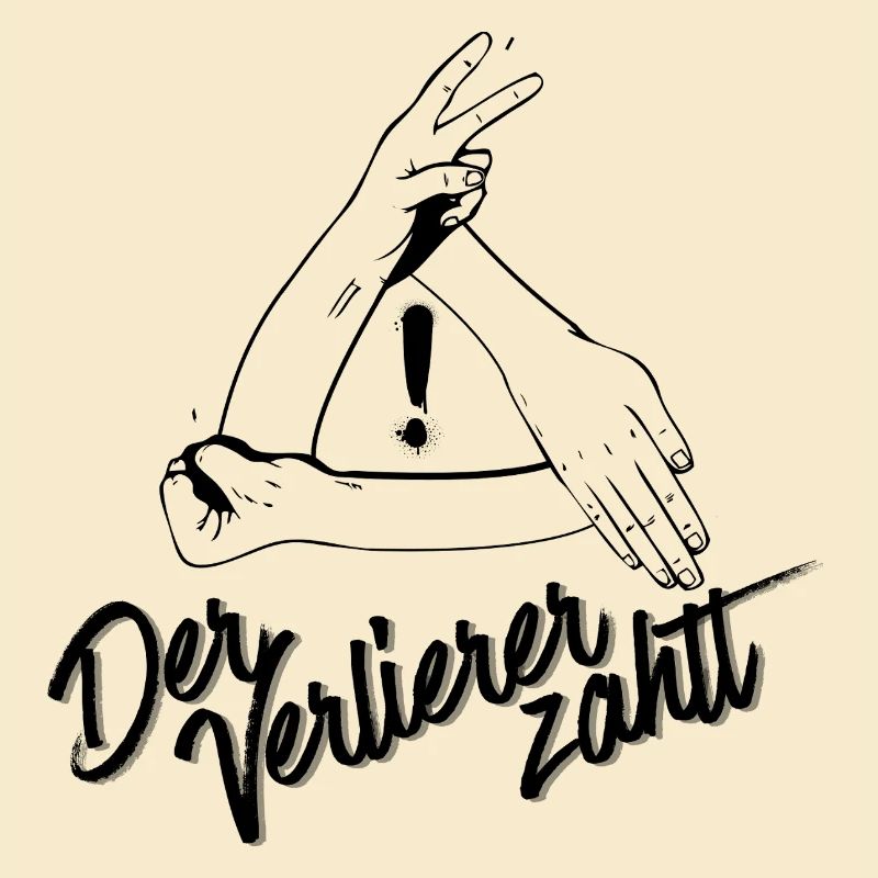 Der Verlierer zahlt – Schere Stein Papier