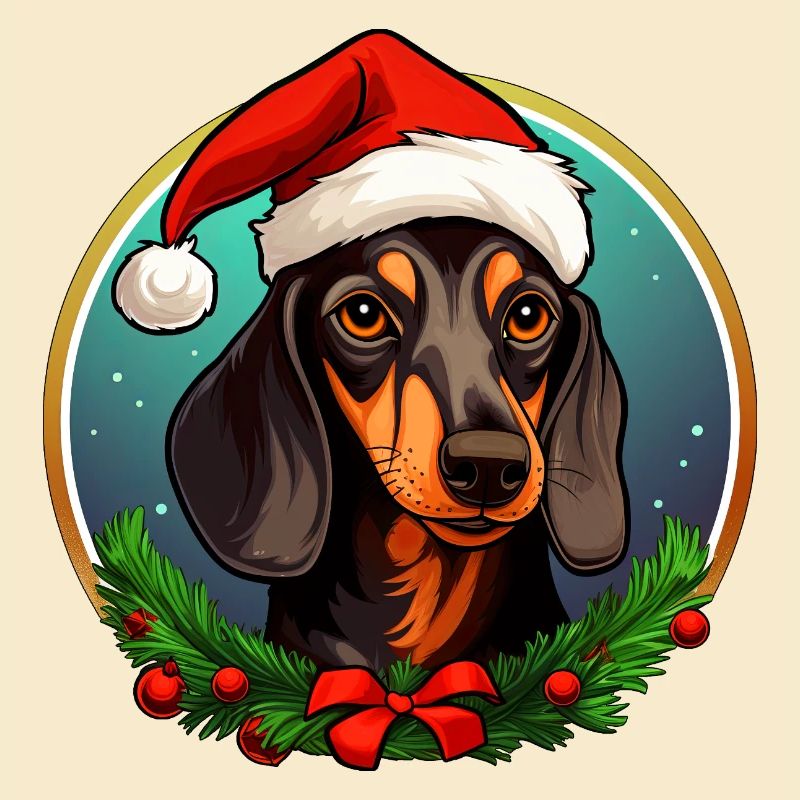 Teckel de Noël