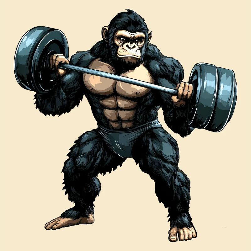 Monkey Bodybuilding
