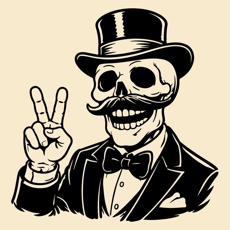 Groom Bachelor Party Skeleton