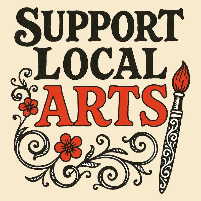 Support Local Arts Emblem