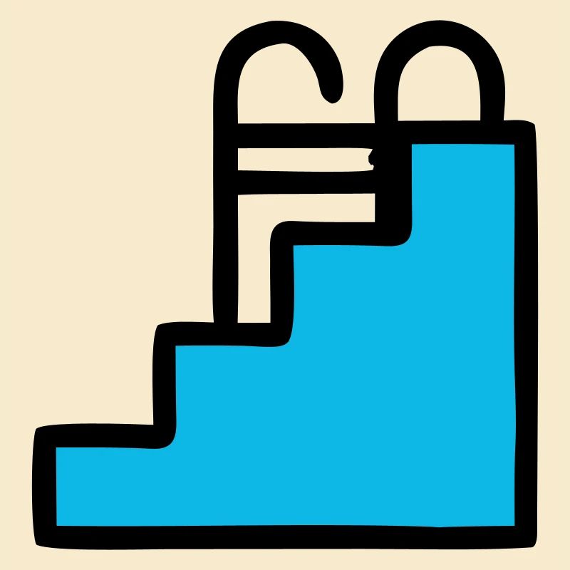  Pool Leiter Schwimmbad Icon