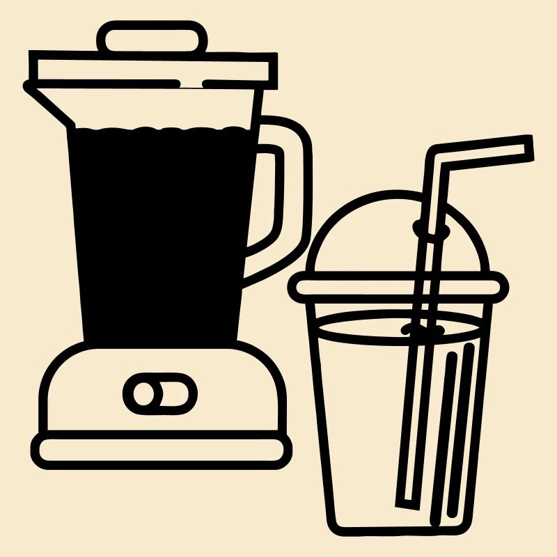 Blender and smoothie