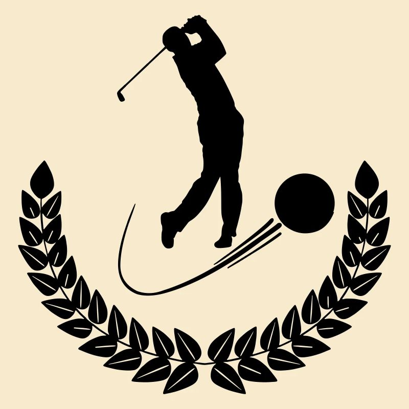 Golf laurel wreath