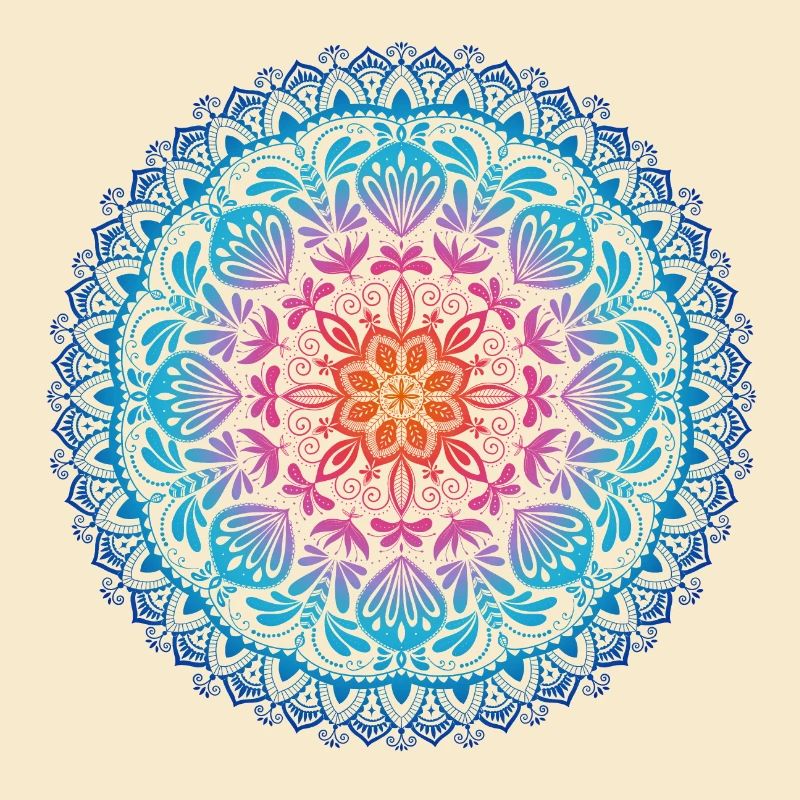 Rainbow Mandala