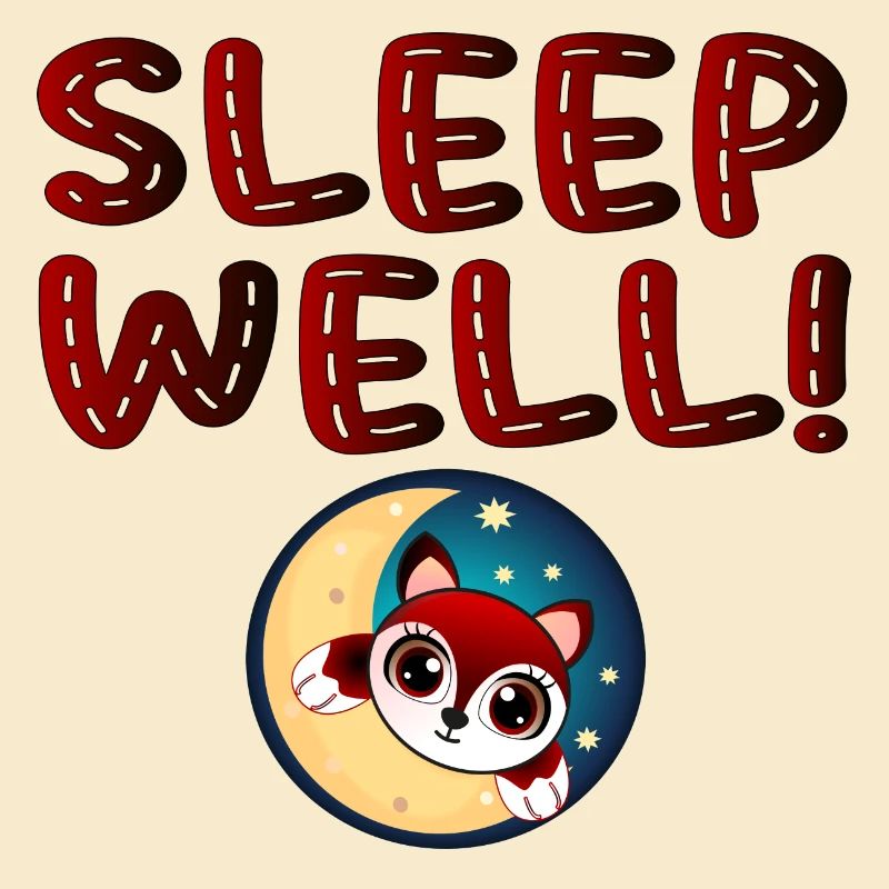 Bien dormir - Dormir FOX à la Lune - Animal