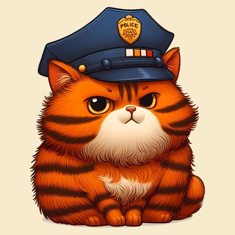 Polizei Katze