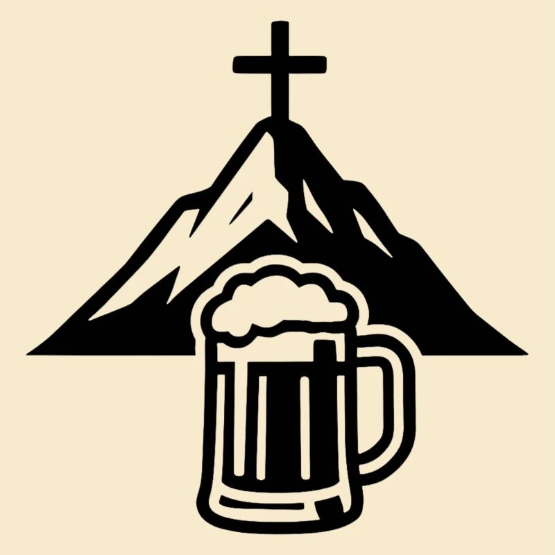 Mountain Summit Beer Enjoyment