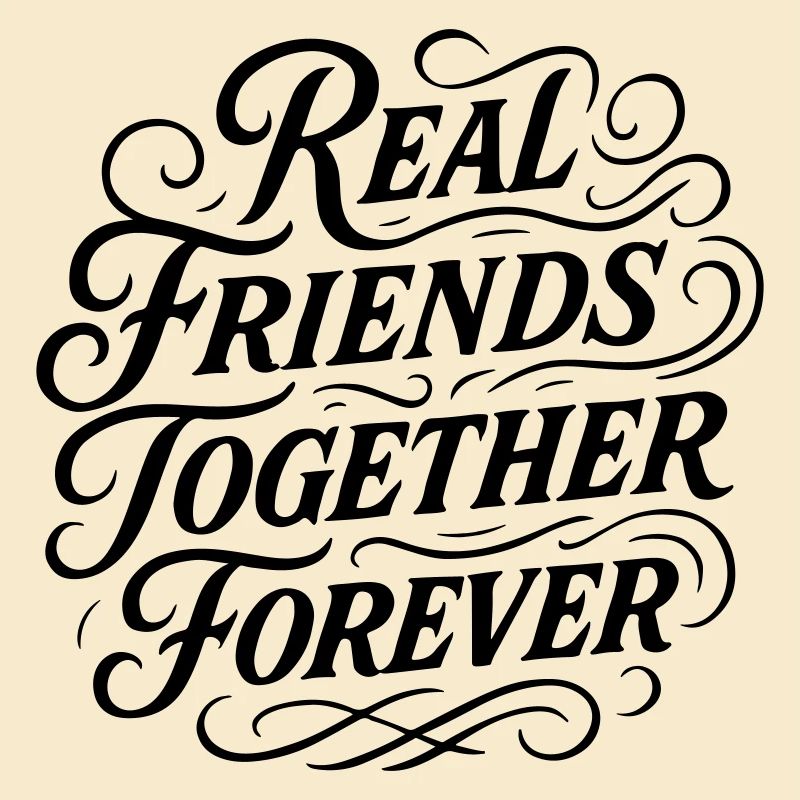 Echte Freunde Für Immer Freundschaft