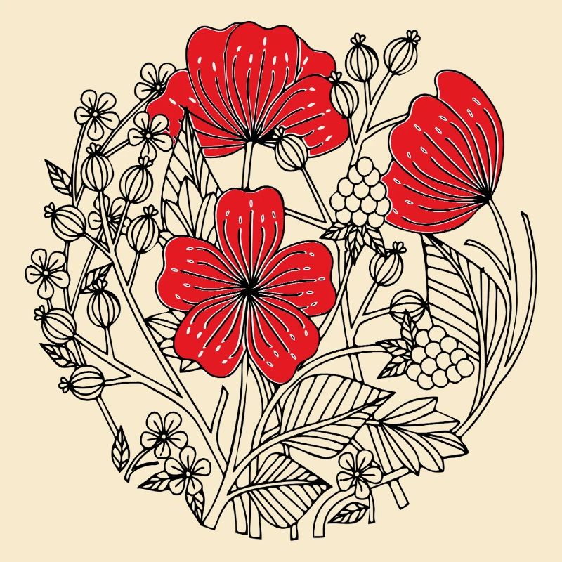 Fleurs d’hibiscus