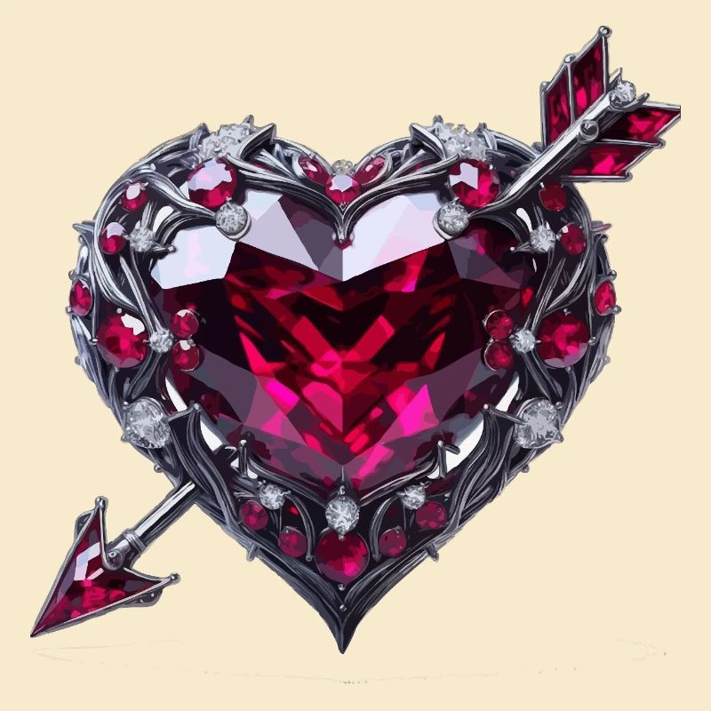Ruby heart