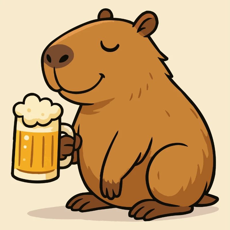 Capybara Bier