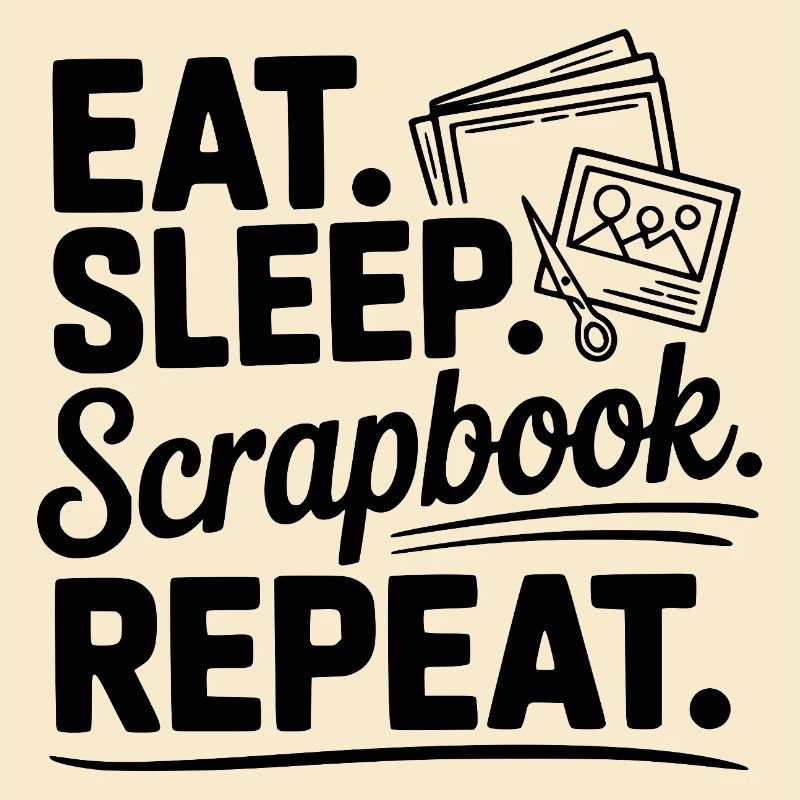 Eat. Sleep. Scrapbook. Repeat.