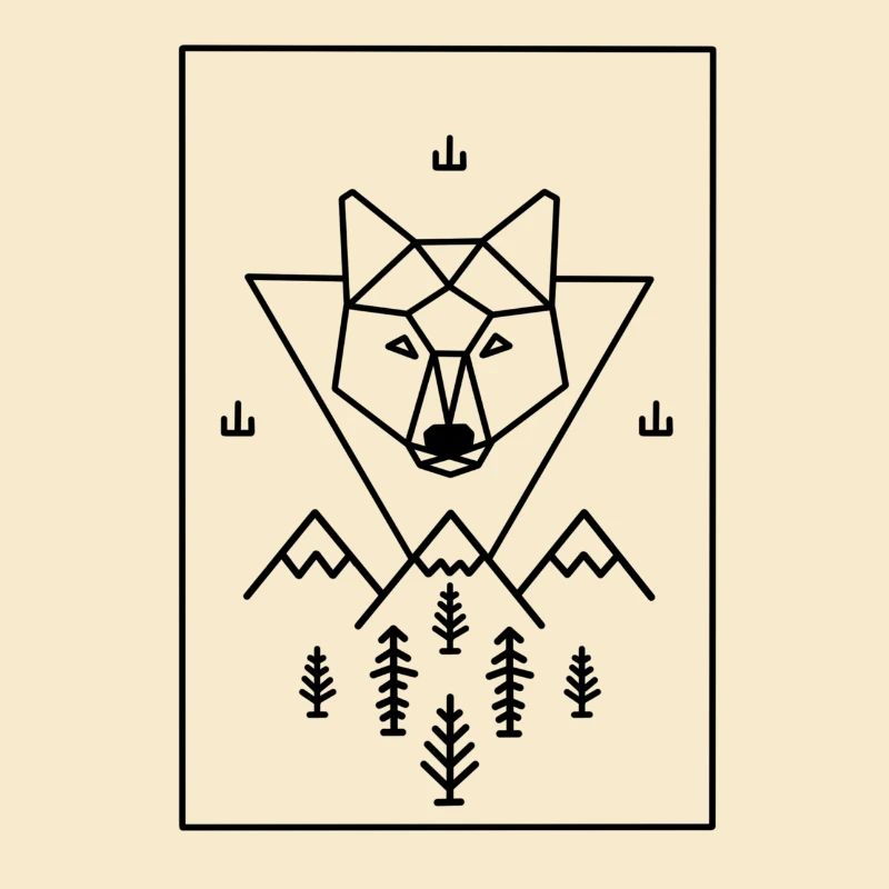 Forêt de montagne de Fox