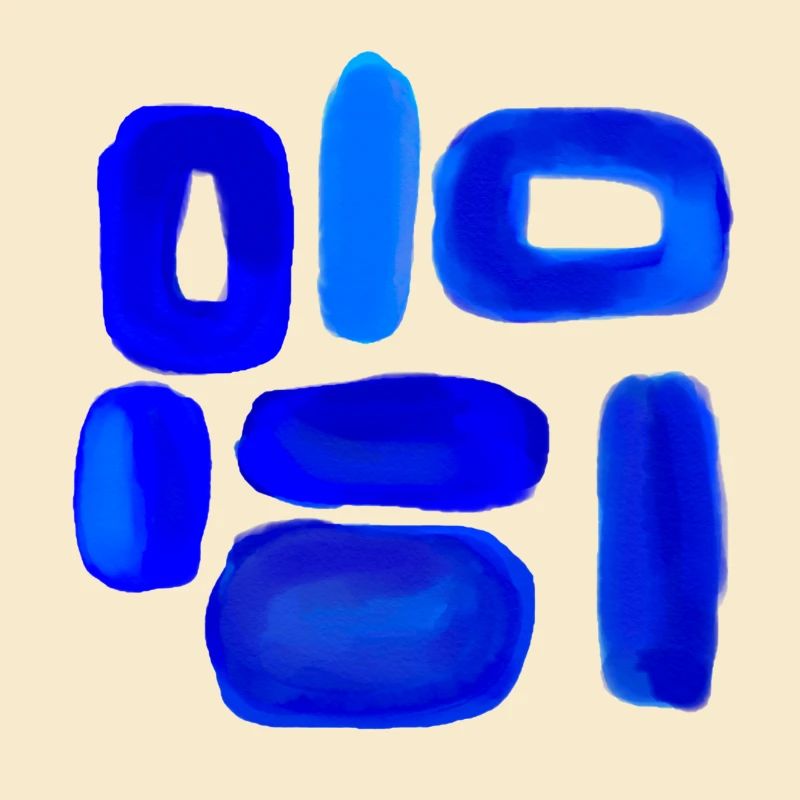 Blue Sky Abstraktes Design