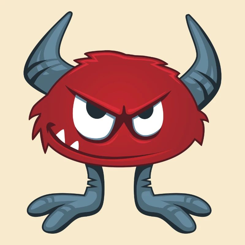 little red monster